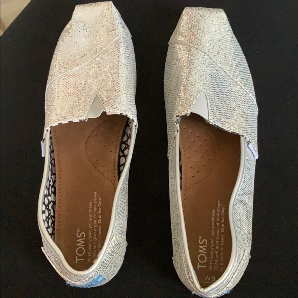 Toms glitter shoe